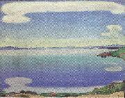 Ferdinand Hodler Lake Geneva seen from Chexbres USA oil painting artist